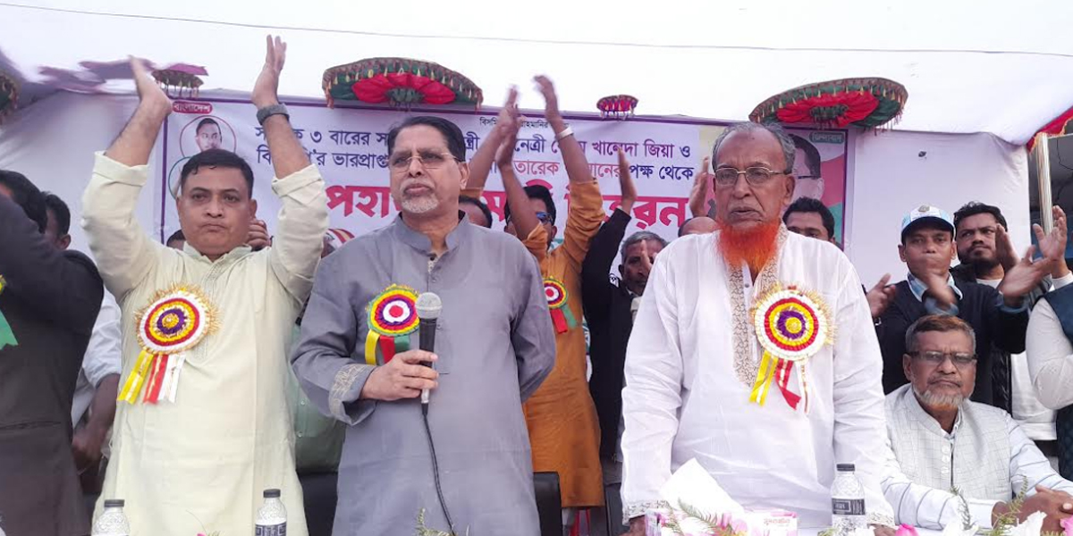 ওবায়দুল কাদের ও তার ছোট ভাই মির্জার তত্বাবধানে ৮ জন ছাত্রকে হত্যা করা হয়েছে- ফখরুল ইসলাম।